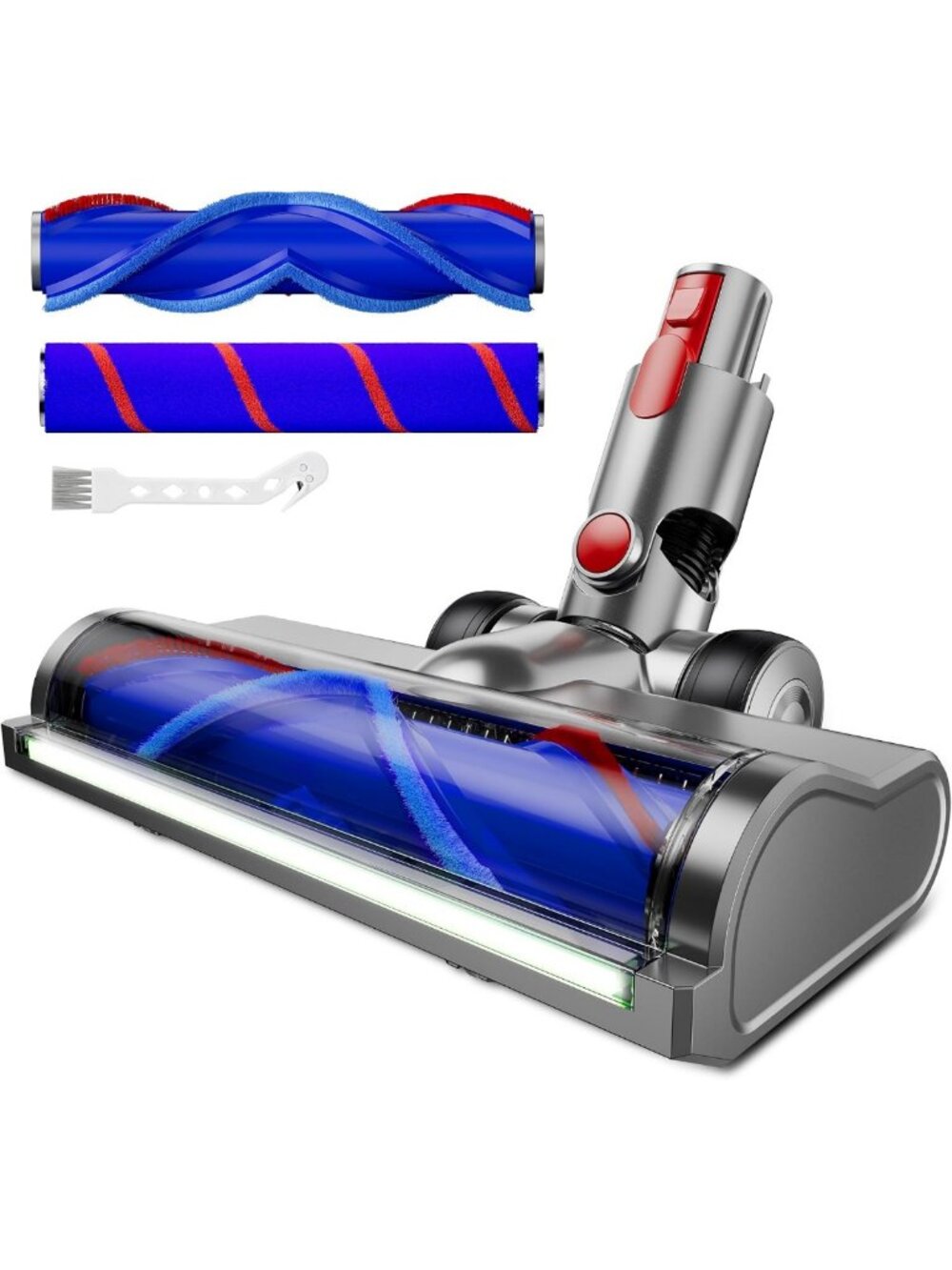 Vacuum Brush Head Replacement for V7 V8 V10 V11 V15, Quick Release, Compatible